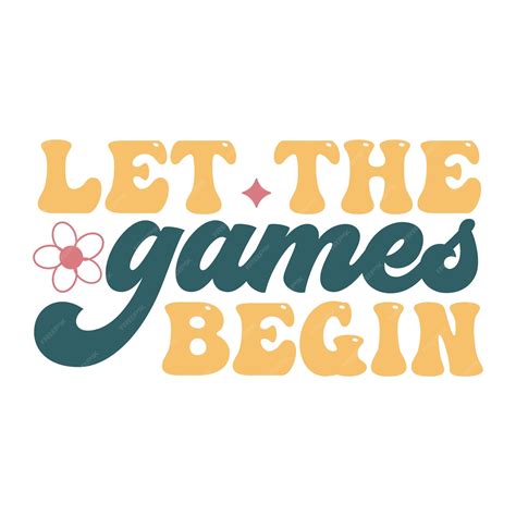 let the games begin